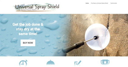 Universal Spray Shield